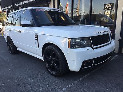Land Rover : Range Rover Supercharged Sport Utility 4-Door 2011 land rover range rover supercharge white custom overfinch
