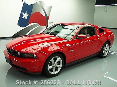 Ford : Mustang 5.0 GT PREMIUM 6-SPEED LEATHER 2012 ford mustang 5.0 gt premium 6 speed leather 41 k mi 256299 texas direct