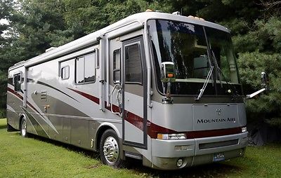 BUY IT NOW: 2002 NEWMAR MOUNTAIN AIRE 41' 370HP DIESEL RV MOTORHOME 2 SLIDES -