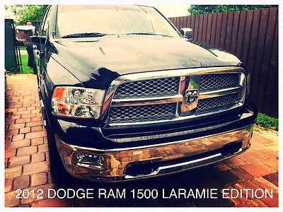 Dodge : Ram 1500 LARAMIE 2012 dodge ram 1500 laramie salvage title