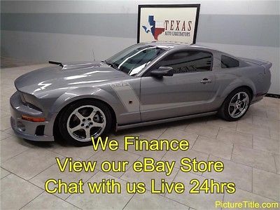 Ford : Mustang GT Roush Stage III 07 mustang stage 3 roush supercharged 427 r leather 36 k miles we finance texas