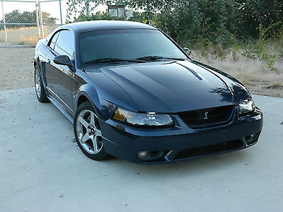 Ford : Mustang Cobra 2001 ford mustang svt cobra coupe true blue