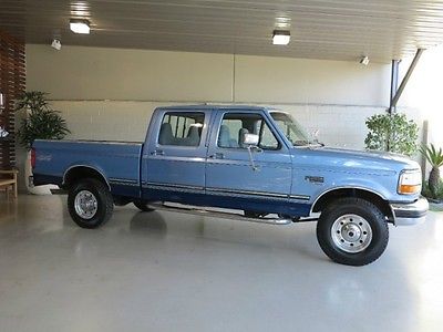 Ford : F-250 FreeShipping F-250 7.3L Diesel 4X4 Crew Cab Short Bed XLT MINT CONDITION! LOW MILES~RARE