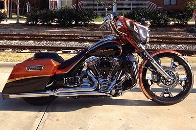 Harley-Davidson : Touring CVO 4200miles MINT CUSTOM 2012 Street Glide Easy Riders Cover Kendall Johnson