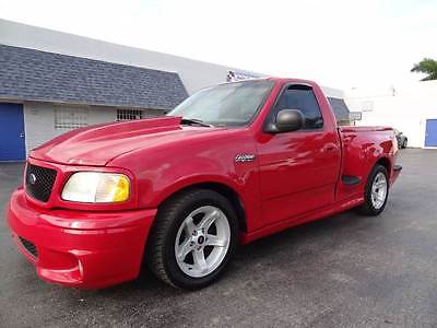 Ford : F-150 Base 2dr Supercharged Standard Cab Stepside SB 1999 ford f 150 svt lightning 2 owners clean carfax rus perfect straight body
