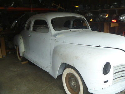 Plymouth : Other 2 door 1946 plymouth coupe deluxe all original runs drives
