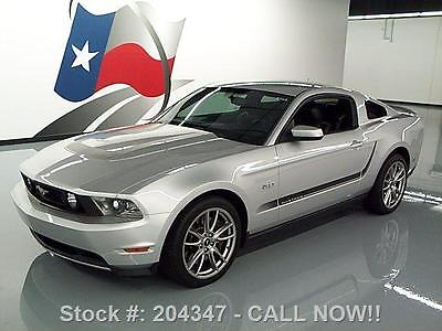 Ford : Mustang 5.0 GT PREMIUM 6-SPEED LEATHER 2012 ford mustang 5.0 gt premium 6 speed leather 19 k mi 204347 texas direct