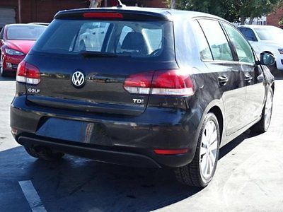 Volkswagen : Golf 2.0L TDI 2012 volkswagen golf 2.0 l tdi wrecked salvage fixer perfect project wont last