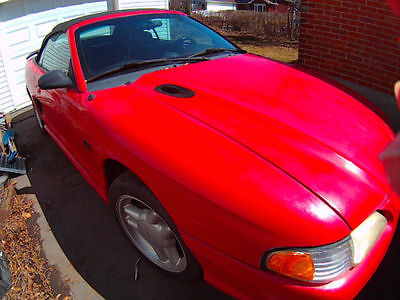 Ford : Mustang GT Convertible 2-Door 1995 ford mustang gt convertible 2 door 5.0 l make offer