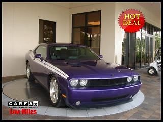 Dodge : Challenger Cpe R/T 2010 dodge challenger r t coupe hemi v 8 6 speed manual leather sweet