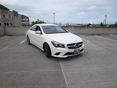 Mercedes-Benz : CLA-Class 4MATIC 2014 white 1 owner low miles clean carfax mercedes benz cla 250 4 matic