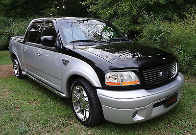 Ford : F-150 Harley-Davidson 2003 ford f 150 harley davidson black silver crew cab 4 dr truck