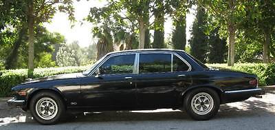 Jaguar : XJ6 Base Sedan 4-Door 1984 black jaguar xj 6 sedan runs drives iphone cd player red leather nardi wheel