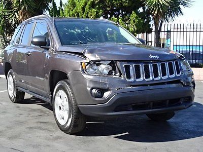 Jeep : Compass Sport 2015 jeep compass sport damaged salvage only 6 k miles economical export welcome