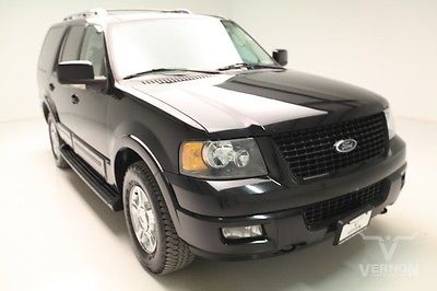 Ford : Expedition Limited 4x4 2005 leather heated cooled sunroof rear dvd v 8 triton used preowned 134 k miles