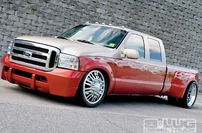 Ford : F-350 4 door 2000 crew cab bagged f 350 7.3 on 24 s custom interior paint must see