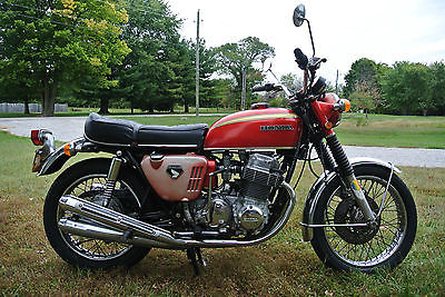 Honda : CB 1970 honda cb 750 ko candy ruby red cb 750