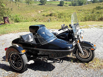 Harley-Davidson : Touring 1988 harley davidson flhp with 1989 h d sidecar runs great mechanic owned
