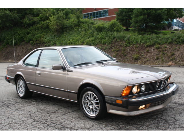 BMW : 6-Series 2dr Coupe 63 1987 bmw 6 series 635 csi l 6