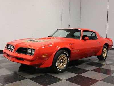 Pontiac : Firebird Trans Am SUPERCLEAN BUCCANEER RED T/A, NUMBERS MATCHING 400 V8, AUTO, FACTORY A/C!!