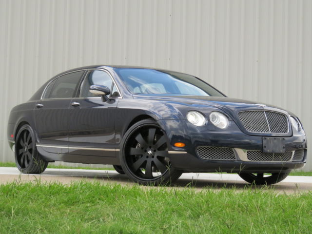 Bentley : Continental Flying Spur W12 AWD 06 bentley flying spur awd w 12 twinturbo 1 owner carfax 22 forgiato loaded tx