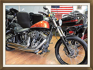 Harley-Davidson : Softail 2011 harley davidson blackline softail abs fxs