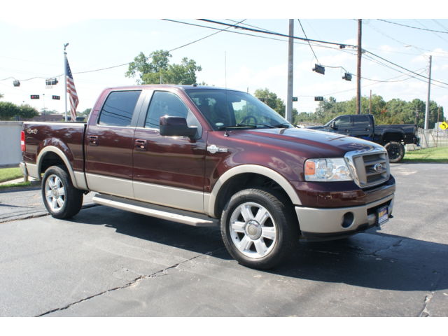 Ford : F-150 4WD SuperCre King Ranch 4x4 Supercrew Sunroof Leather Automatic 5.4 Liter Bedliner One Owner