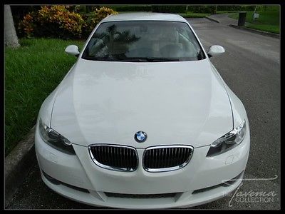 BMW : 3-Series 335i Convertible 07 335 i convertible navigation white on tan sport wheels xenon fl