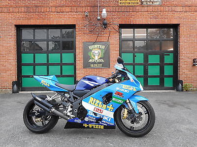 Suzuki : GSX-R 2006 suzuki gsxr 600 custom race body extended swing arm toce race pipe sweet