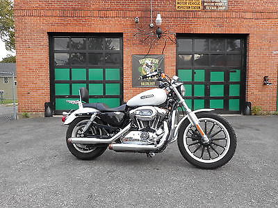 Harley-Davidson : Sportster 2007 harley davidson xl 1200 l low 2 tone pearl paint rinehart pipes nice bike