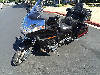 Honda : Gold Wing 2000 25 th anniversary touring motorcycle black gl 1500 sel 15 500 ca miles