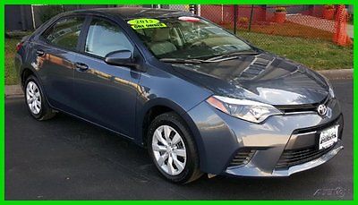 Toyota : Corolla LE Backup Camera, LED Headlights, One Owner 2015 le used certified 1.8 l i 4 16 v auto fwd sedan touch screen cd usb bluetooth