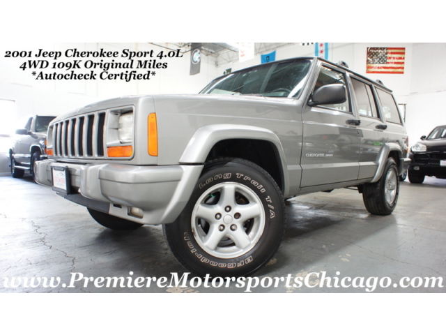 Jeep : Cherokee Sport 4WD 4.0 l 4 wd sport autocheck certified we finance 45 pics