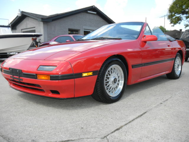 Mazda : RX-7 Convertible 1988 mazda rx 7 convertible carfax certified 1 owner vehicle with 63 k miles