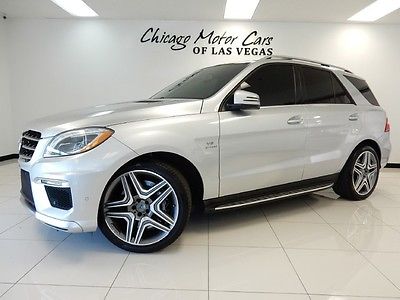 Mercedes-Benz : M-Class 4dr SUV 2012 mercedes benz ml 63 amg 4 matic cpo warranty navigation loaded serviced
