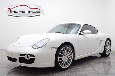 Porsche : Cayman S Low Miles 6spd Manual Certified Full Leather BOSE Xenons Like 2006 2007 2009 2010 2011 996 997 Boxster Turbo