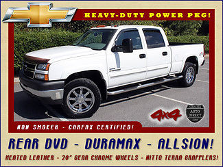 Chevrolet : Silverado 2500 LT3 Crew Cab 4x4 - REAR DVD - DURAMAX - ALLISON! HEATED LEATHER-20