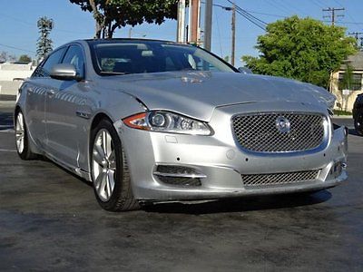 Jaguar : XJ Supercharged  2012 jaguar xj supercharged damaged rebuilder perfect project loaded