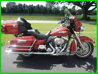 Harley-Davidson : Touring 2011 harley davidson touring electra glide ultra classic used low miles clean