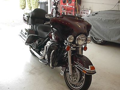 Harley-Davidson : Touring 2011 electra glide ultra classic rootbeer brown options 11 700 miles