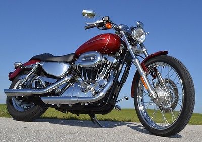 Harley-Davidson : Sportster ONLY 2,645 miles! 2006 HARLEY DAVIDSON 1200 SPORTSTER CUSTOM Mint Condition!