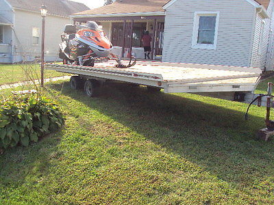 1997 Worthington Aluminum 4 Place Snowmobile/ATV Trailer, 102