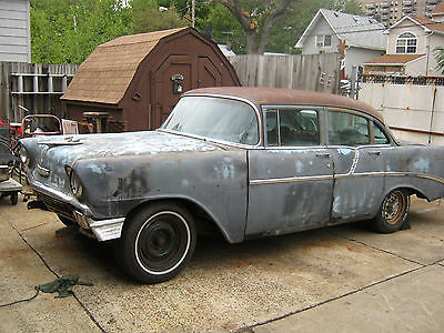 Chevrolet : Bel Air/150/210 1956 chevy belair clean ok title 4 door very lil rust no running in new york now