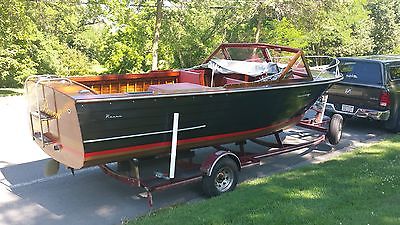 1965 Century Raven 22 foot Classic Woodedn Boat