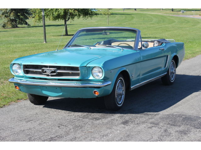 Ford : Mustang 289 V8 1965 mustang 289 v 8 convertible