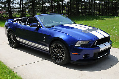 Ford : Mustang GT 500  2014 shelby gt 500 convertible 4 000 miles pristine condition