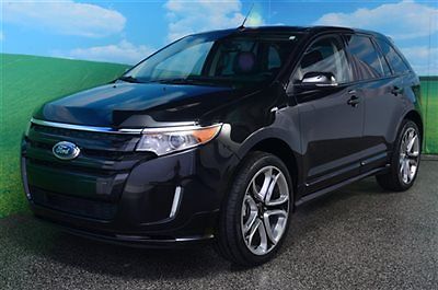 Ford : Edge Navigation Sunroof Fully Loaded Fully Loaded Navigation Pano Roof Leather Sport 1 Owner Carfax certified