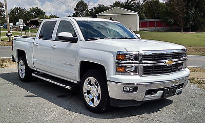 Chevrolet : Silverado 1500 LT Crew Cab Pickup 4-Door LT-Z71-4X4-Leather-Heated Seats-Automatic Climate Control-Crew Cab-Bed Liner