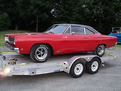 Plymouth : Road Runner COUPE 1968 plymouth road runner 4 spd 426 hemi 650 hp coupe real nice