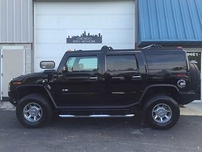 Hummer : H2 Sport Utility 2007 hummer h 2 black xtra clean only 20 000 miles